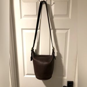 Vintage Coach bucket bag